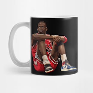 BASKETBALLART - MJ GOATS MEME Mug